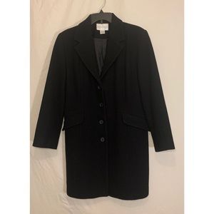 100% wool long winter coat